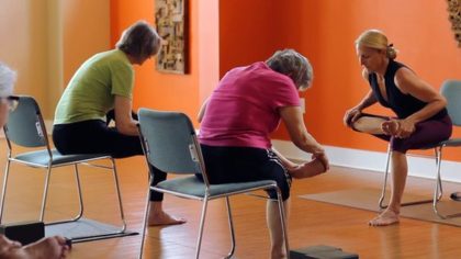 Chair yoga 2