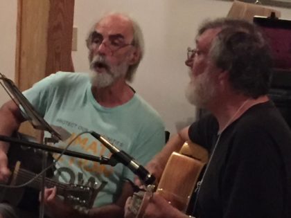 Kevin and Rod sing