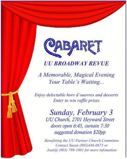 Cabaret Marquee 2019