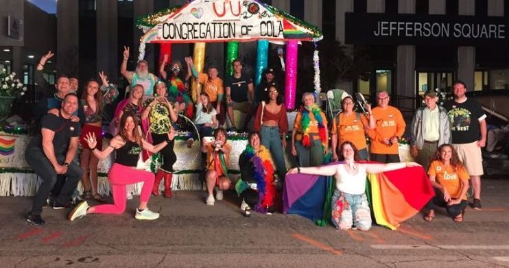UUCC Pride Parade Float 2021