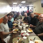 Men's breakfast at Ray's diner